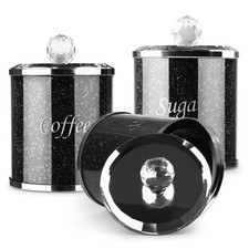 3pcs Sugar Canisters Jars