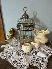8-Pc Vtg Shabby Chic Decor