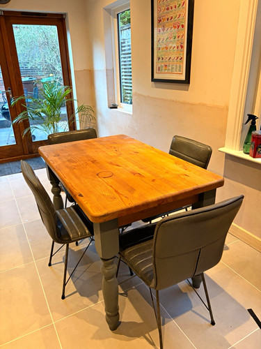 Rustic oak top rectangular - rustic,