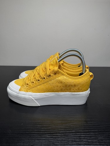 Adidas nizza platform yellow - adidas,
