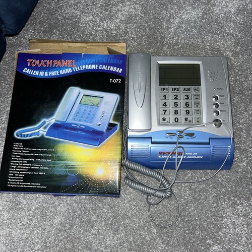 Touch panel caller - touch, speaker