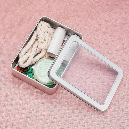 Storage box 4pcs metal - box, tins