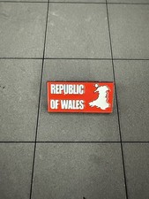 Republic of Wales Pin Badge Welsh Flag