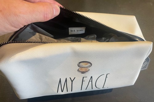 Rae dunn zippered - dunn, cosmetic