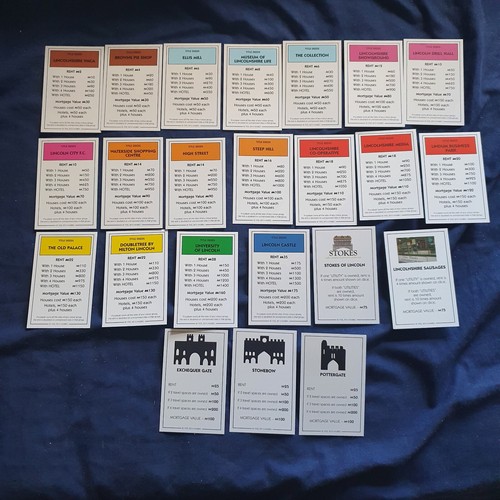 Individual lincoln monopoly - lincoln,