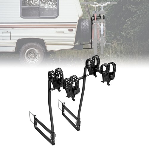 Black bike rack - bike, mounts