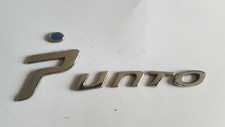fiat punto trunk tailgate emblem badge decal logo rear boot lid