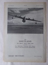 9/1945 PUB SHORT BROTHERS