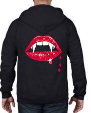 VAMPIRE FANGS FULL ZIP HOODIE