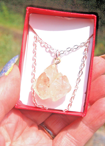 Herkimer diamond crystal - herkimer,