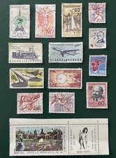 Czechoslovakia Stamps 1960’s X15 Used Varying Condition 1(+1) Mint See Photos