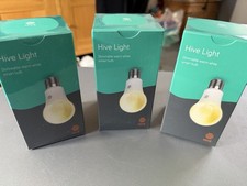 Hive Light Bulbs X 3  E27