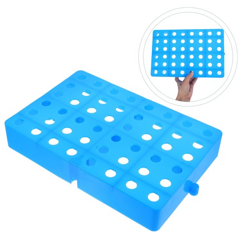 Blue plastic breathable - blue,