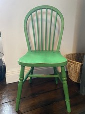 VINTAGE WHEELBACK WOODEN