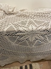 Beautiful white crochet large