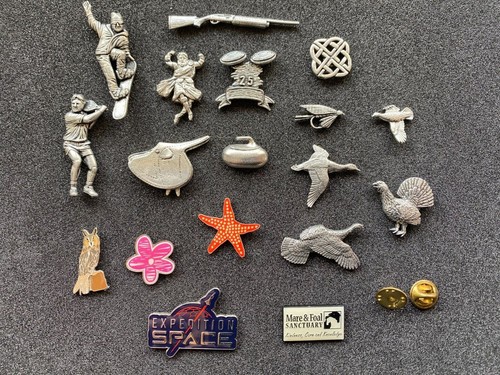 Pin brooch badge - brooch/badge/pin, pewter