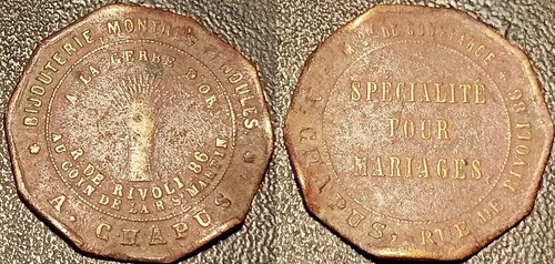 Advertising token paris - advertising,