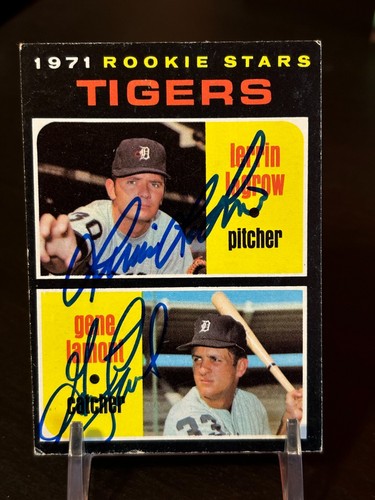 Autographed 1971 rookie - autographed, stars