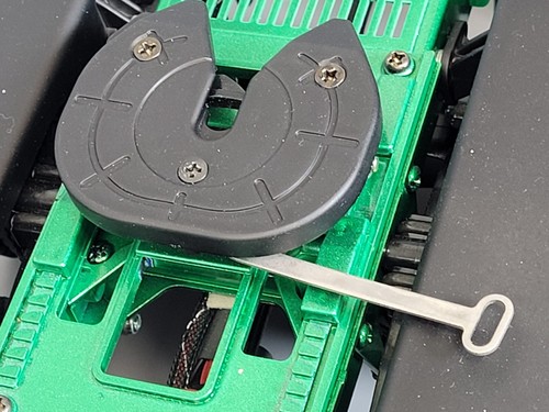 Hand pull release plate handle - hand,