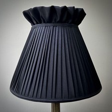 Black Ruffled Top Fabric