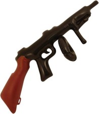 Toy Gangster Inflatable Tommy Machine Gun Bugsy Malone Don Play Stage Prop