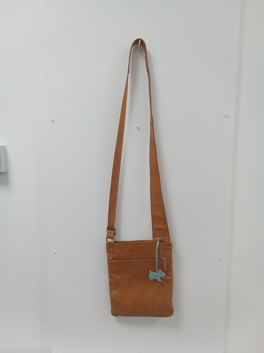 Radley tan leather crossbody - leather,