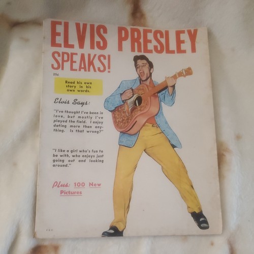 Elvis presley speaks - speaks!, magazine