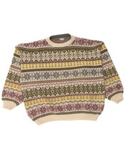 VINTAGE Mens Crew Neck Jumper