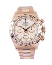 Rolex Daytona 116505 White Dial Rose Gold Watch 2016 UNWORN