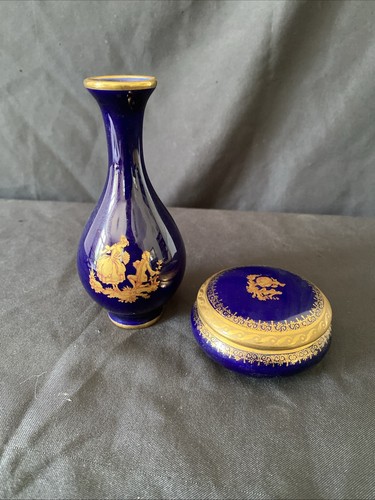 Limoges castel france 22k gold - limoges,