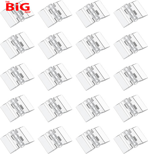 Clear plastic hinges acrylic - clear, hinges,