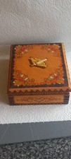 Vintage Wooden Cigarette Box