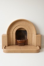Original Art Deco Fireplace