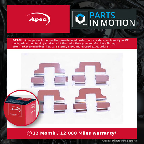 Brake pad fitting kit fits - brake,