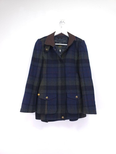Joules tweed field coat womens - tweed,
