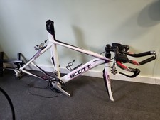 Scott PLASMA WOMENS Carbon TT time Trial Frameset And Parts. Triathlon