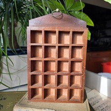 Vintage wooden thimble curio - vintage,