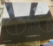 Fisher & Paykel CI604CTB1 60cm 4-Zone Induction Hob – Black Glass – Used, works