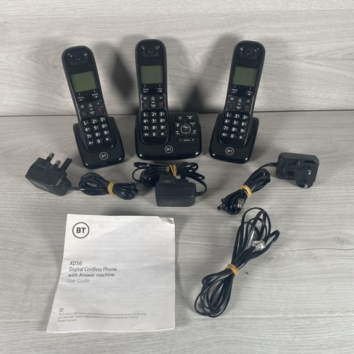 Xd56 trio cordless phones - xd56,