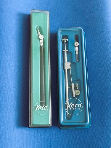 Kern swiss vintage compasses - kern,