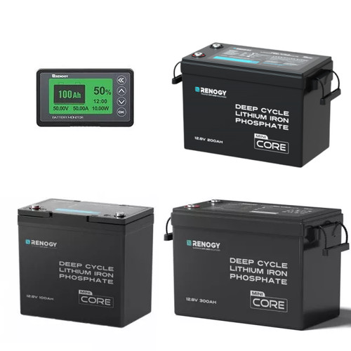 Renogy 100 200 300ah 12v - 100/200/300ah,