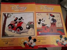 2 Disney Mickey Mouse Cross Stitch Charts