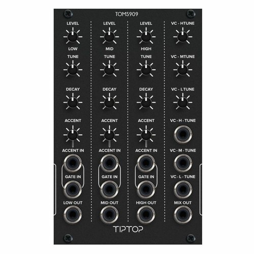 Tiptop audio toms909 - tiptop, tr-909