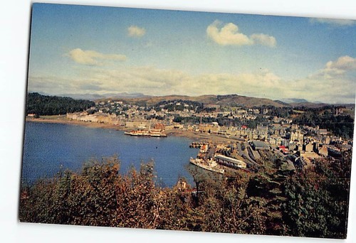 Postcard oban bay - postcard,