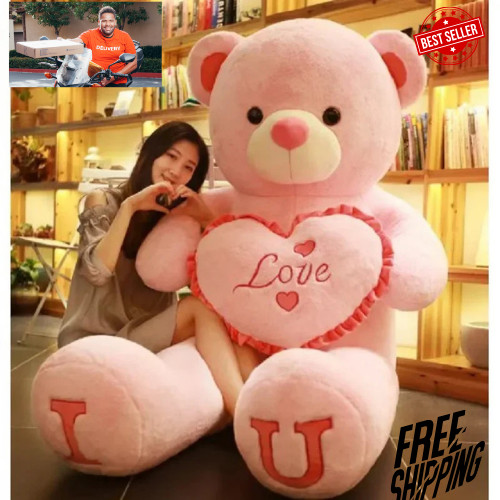 Big love plush toy bear - love,