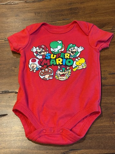 Super mario red - super, w/characters