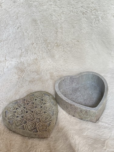 Hand carved natural soapstone - hand-carved,