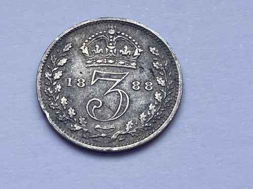 Victoria threepence 1888 - threepence,