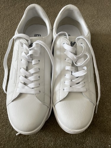 Emporio armani trainers white - armani,