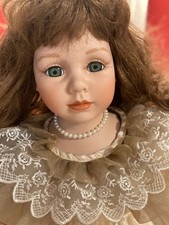 Large Vintage Porcelain Doll  Limited Edition Leonardo Collection  68 cm